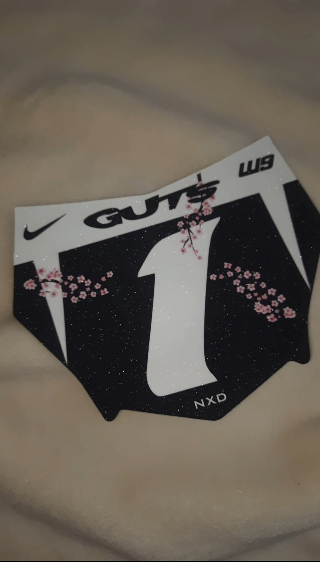 MOTOCUTZ CUSTOM PLATE DECAL